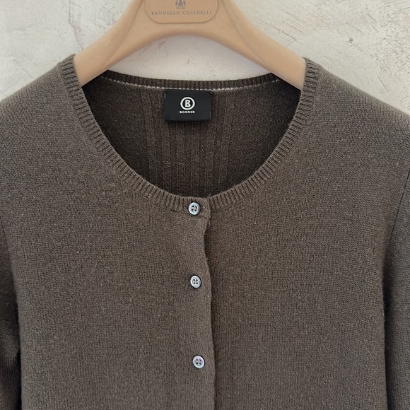 Bogner cashmere short cardigan